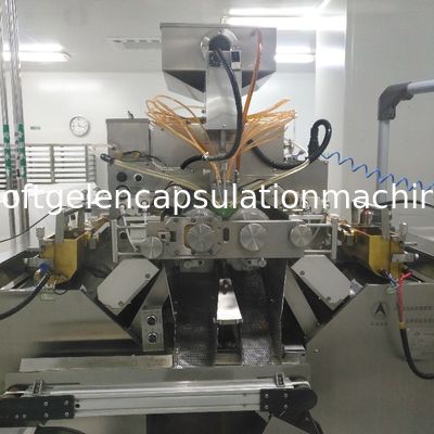 Automatische Kapsel-Maschinen-Fertigungsstraße für Fisch-Öl 120000 PC/H
