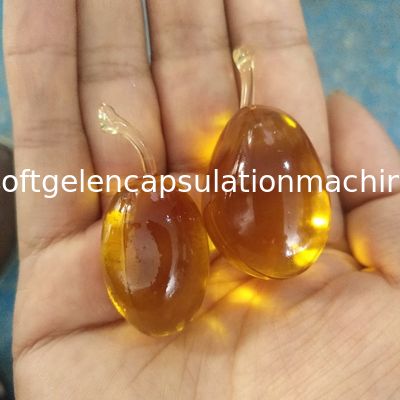 7 Zoll-Cannabisöl-weiche Gel-Kapsel-Maschine mit poröser Edelstahl-Öl-Rolle