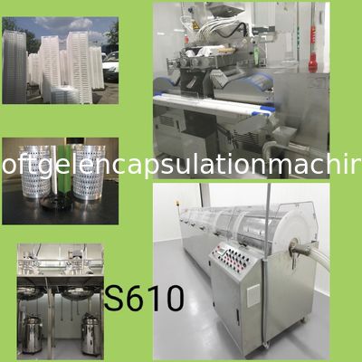 Softgel-Verkapselungs-Maschine des großen Umfangs 20kw medizinische mit PLC und Touch Screen