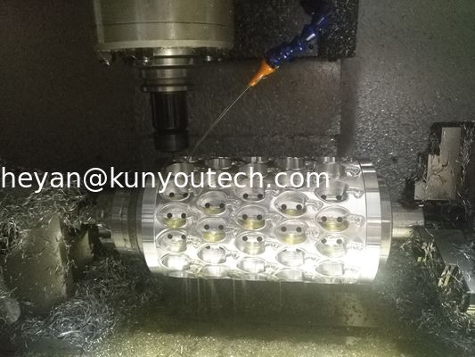 Kompakte Aluminiumkapsel-Form/sterben Rolls für weiche Gelatine-Verkapselungs-Maschine