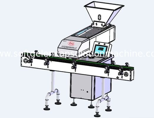 Kleine Flaschen-Zählungsund Verpackungsmaschine Softgel/des Tablets 10 - 120b/M Material SS304