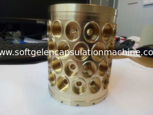 KAPSEL-Form-Aluminiumlegierung Paintball-Würfel-Rolle hohe Präzision Softgel Bearbeitungs