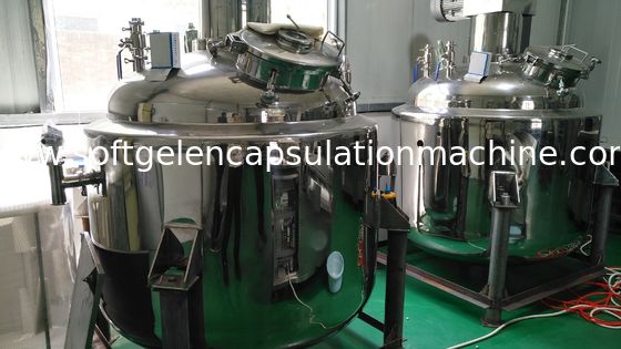 Weiche Ss316 Gelatinekapsel-Maschinen-Fisch-Öl-/Vitamin-Öl-Füllung