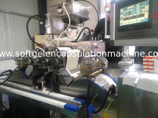 6 RPM Softgel-Verkapselungsmaschine Fischöl und Paste Füllung 120000 Stück/h