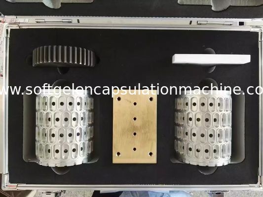 KAPSEL-Form-Aluminiumlegierung Paintball-Würfel-Rolle hohe Präzision Softgel Bearbeitungs