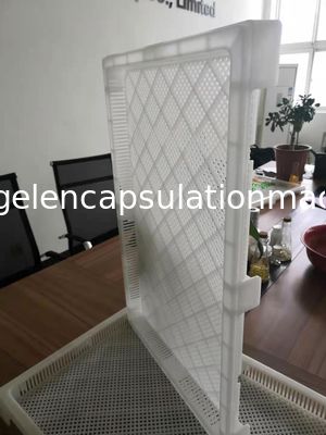 Große 78*50*6cm trocknende Plastikbehälter Softgel hohes Antitemprature