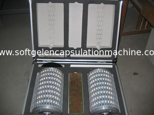 Würfel-Rollensatz hohe Präzisions-Kapsel-Form-Aluminiumlegierung Softgel kompletter
