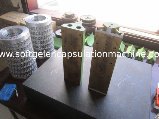 Würfel-Rollensatz hohe Präzisions-Kapsel-Form-Aluminiumlegierung Softgel kompletter