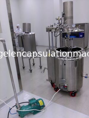 Fertigungsstraße R&D Softgel für ovales längliches Form-Fisch-Öl oder Vitamin Softgel
