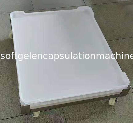 Leichte Plastikkühlvorrichtungs-Tray Food Grade Stackable Flat-Unterseite 762*600*55mm