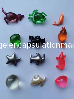 Plc-Paintball-Verkapselungs-Maschinen-Halal weiche Kapsel-Öl-und Pasten-Füllung
