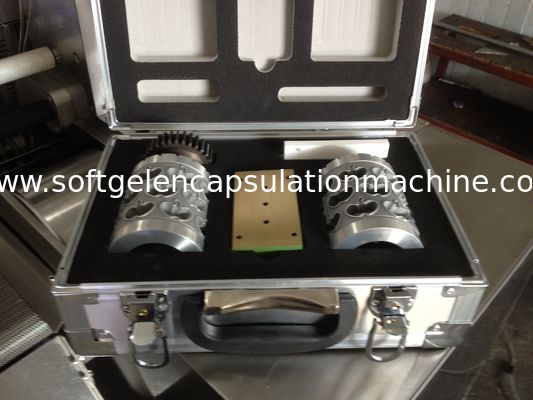 Kleiner Würfel-Rollensatz Maschinen-Kapsel-Form-Aluminiumlegierung Softgel kompletter