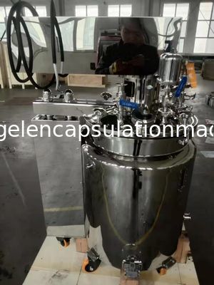 Laborelektrische weiche Kapsel, die Edelstahl des Maschinen-kleinen Maßstabs macht